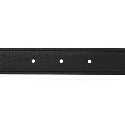 Hermes Swift Epsom 24mm Mini Constance H Belt 75 Black Gold 6 of 8