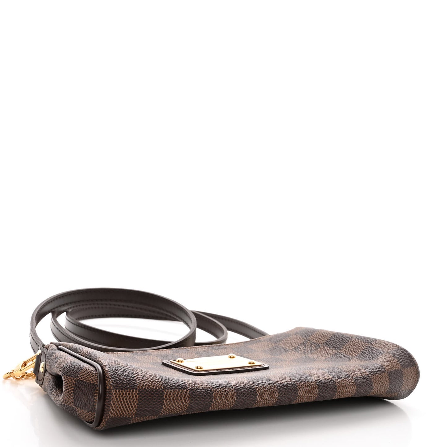 LOUIS VUITTON Damier Ebene Eva Clutch