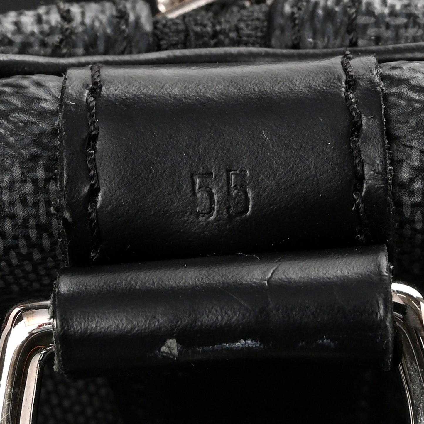 Damier Graphite Keepall Bandouliere 55