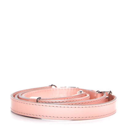 Louis Vuitton Calfskin 12mm Adjustable Shoulder Strap Rose Nacre 2 of 4