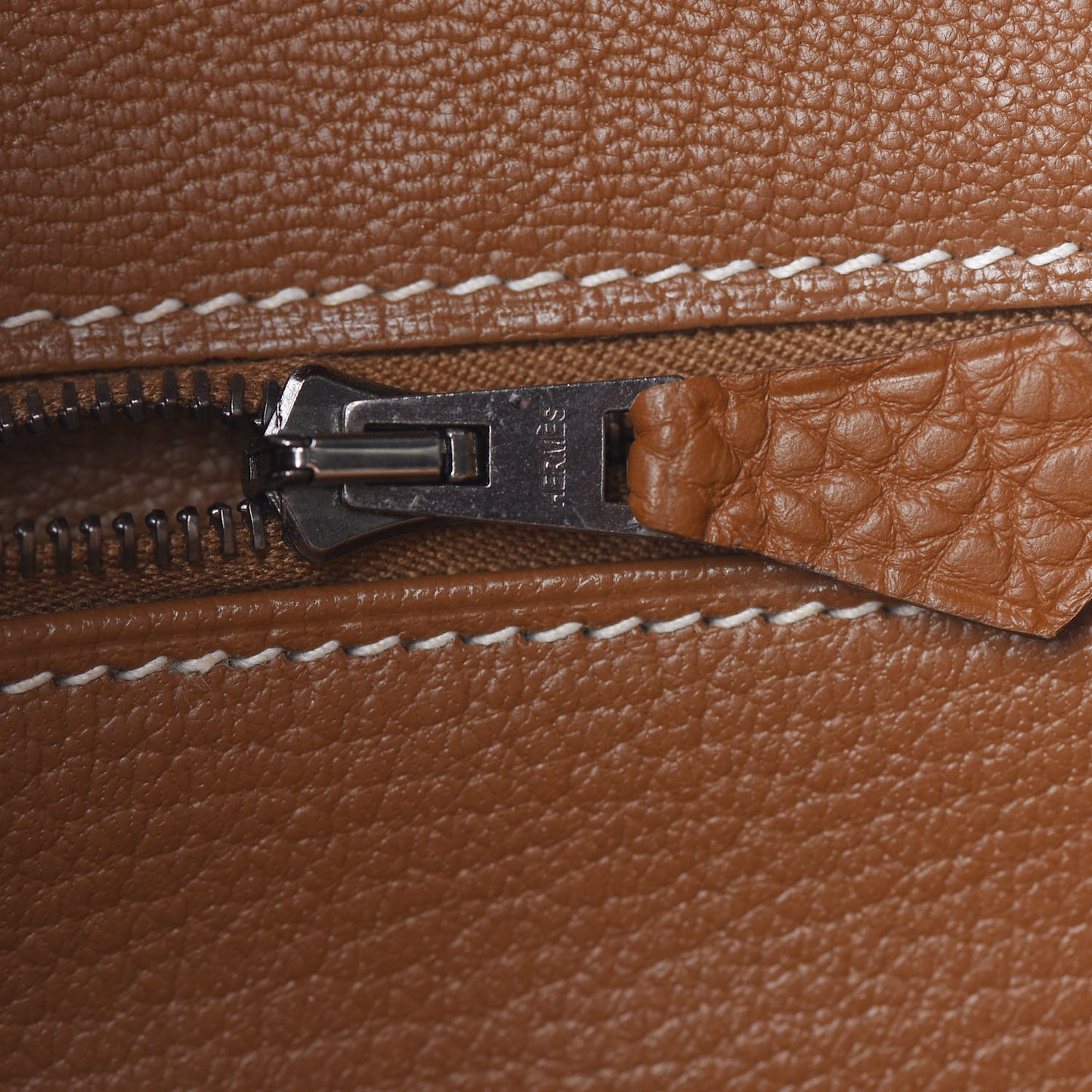 Togo Verso Birkin 30 Potiron Fauve
