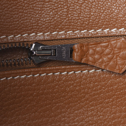 Hermes Togo Verso Birkin 30 Potiron Fauve 22 of 29