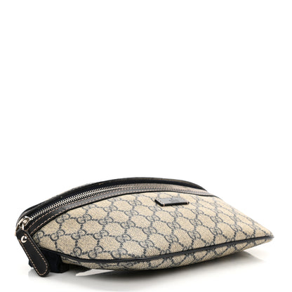 Gucci GG Supreme Monogram Belt Bag Navy 3 of 9