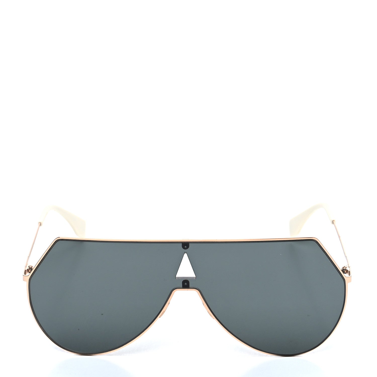 Fendi Metal Mirrored Eyeline Sunglasses FF 0193/S Black Rose Gold 2 of 7