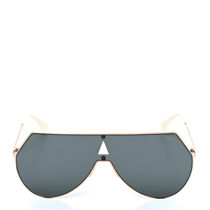 Fendi Metal Mirrored Eyeline Sunglasses FF 0193/S Black Rose Gold 2 of 7