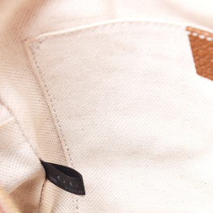 Gucci Monogram Mini Bree Messenger Bag Beige Tabacco 10 of 12
