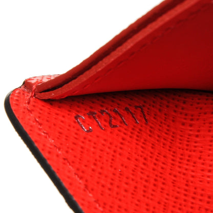 Louis Vuitton X SUPREME Epi Slender Wallet Red 8 of 8