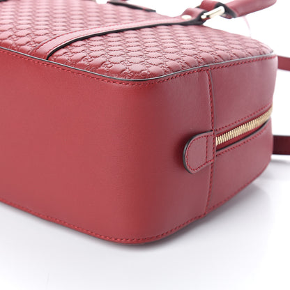 Gucci Soft Microguccissima Medium Crossbody Bag Rosso 9 of 9