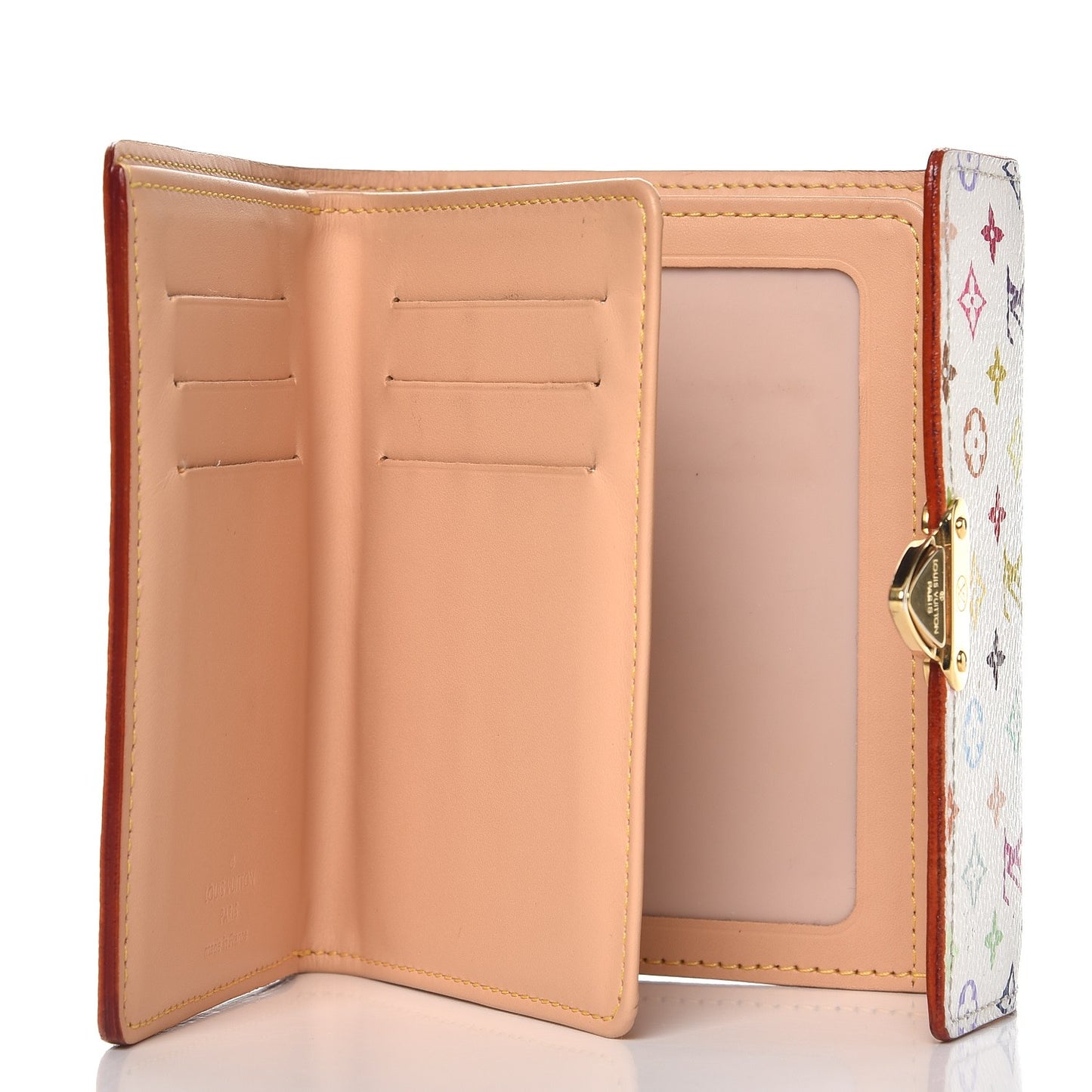 Monogram Multicolor Koala Wallet White