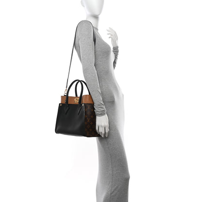 Louis Vuitton Calfskin Monogram On My Side Black 2 of 10
