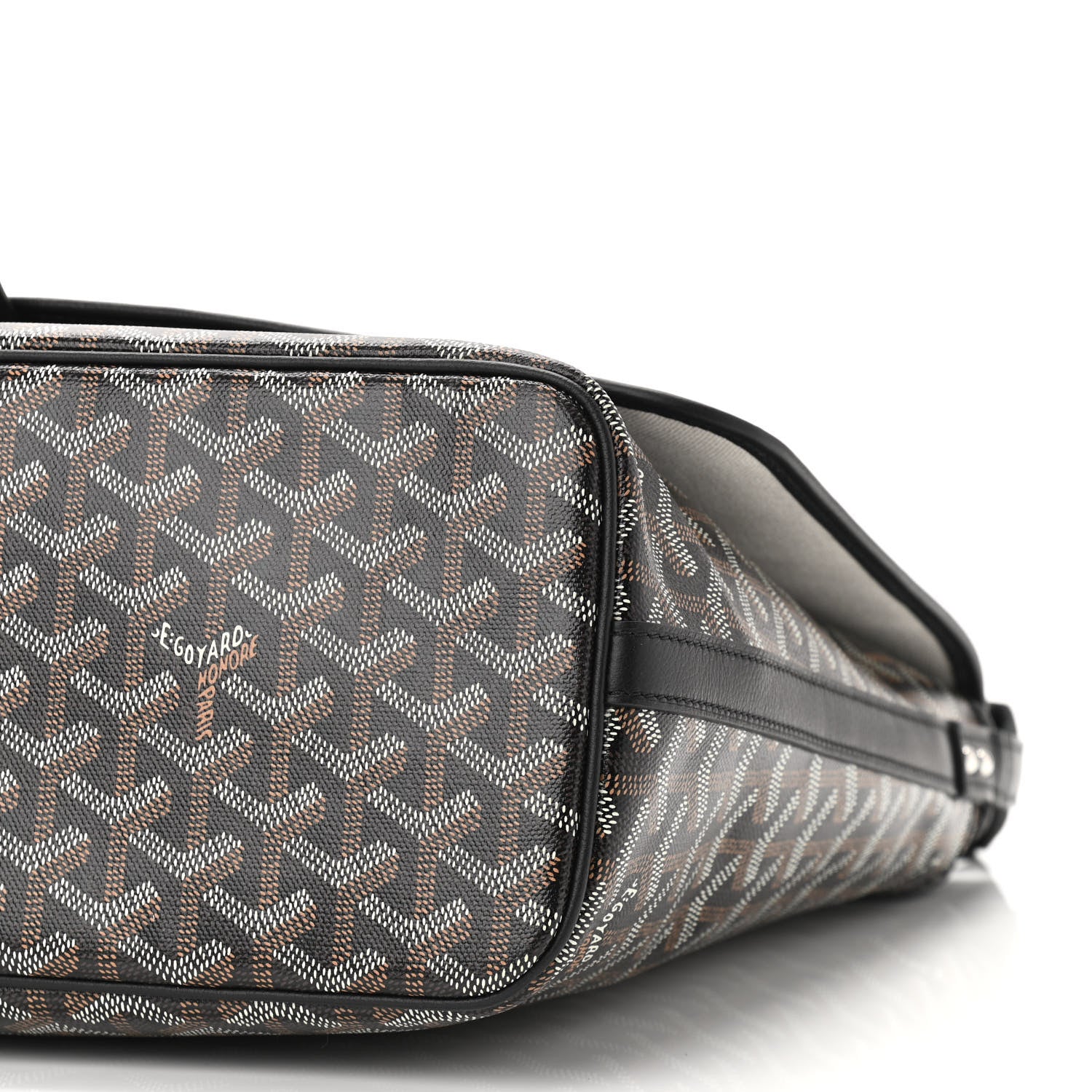 Goyard Goyardine Capetien Messenger Bag Black 6 of 10