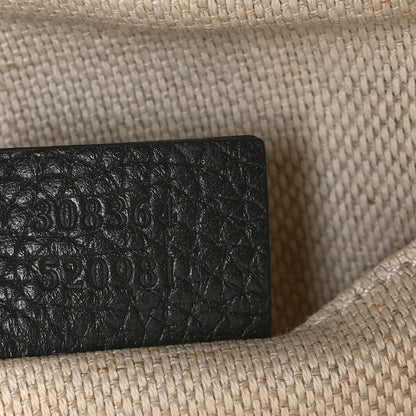 Gucci Pebbled Calfskin Small Soho Disco Bag Black 7 of 12