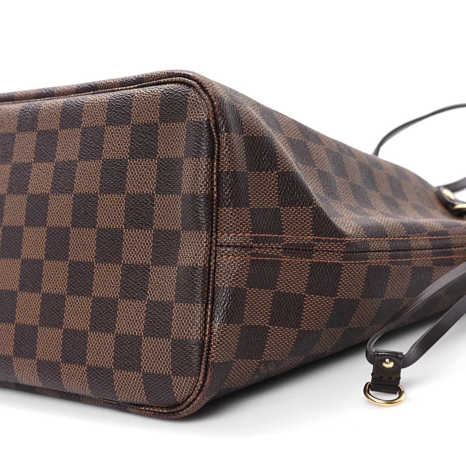 Louis Vuitton Damier Ebene Neo Neverfull MM Rose Ballerine 12 of 13