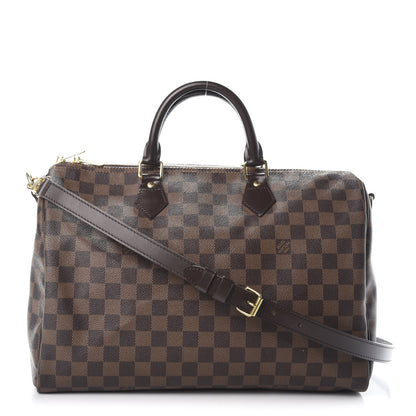 Louis Vuitton Damier Ebene Speedy Bandouliere 35 1 of 10