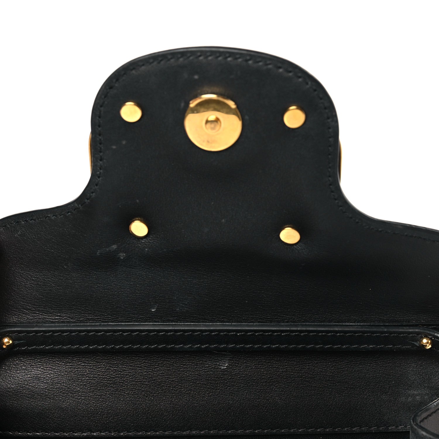 Valentino Garavani Calfskin Vlogo Small Loco Shoulder Bag Black 9 of 9