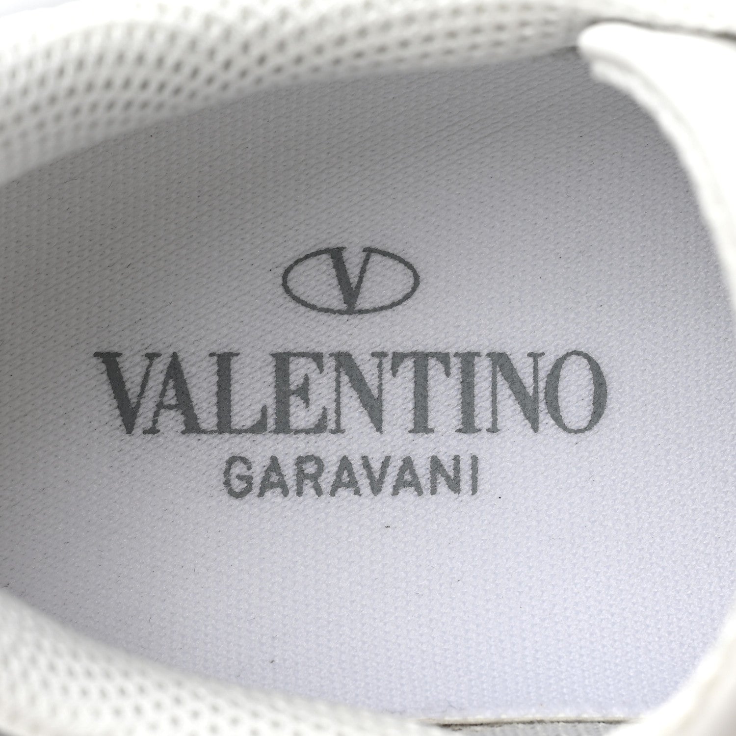 Valentino Garavani Calfskin Split Shegoes Sneakers 39 Ghiaccio White 8 of 9