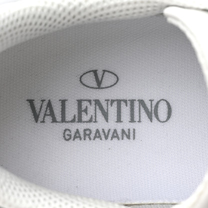 Valentino Garavani Calfskin Split Shegoes Sneakers 39 Ghiaccio White 8 of 9