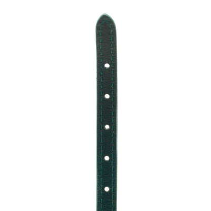 Messika 18K Rose Gold Diamond Leather My Move Bracelet Green 5 of 7