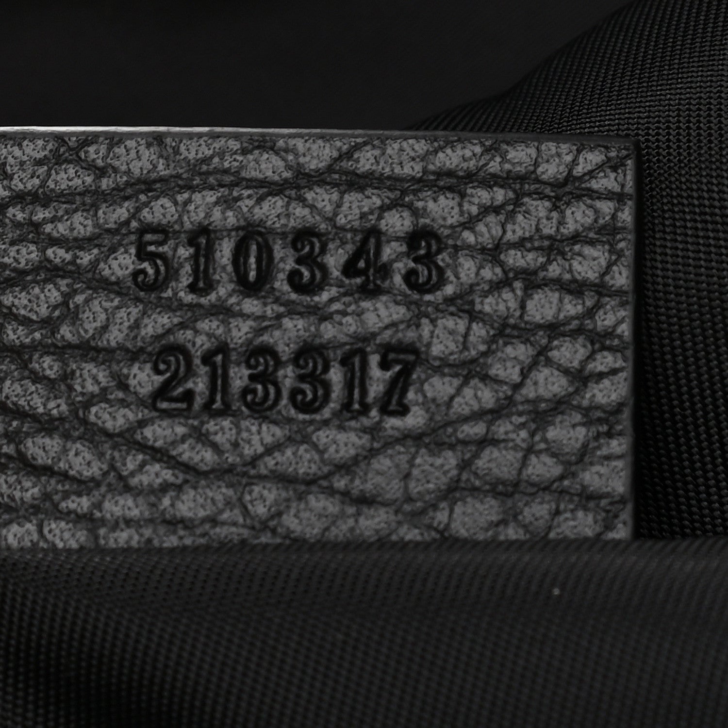 Gucci Nylon Monogram Medium Light Single Buckle Backpack Black 7 of 9