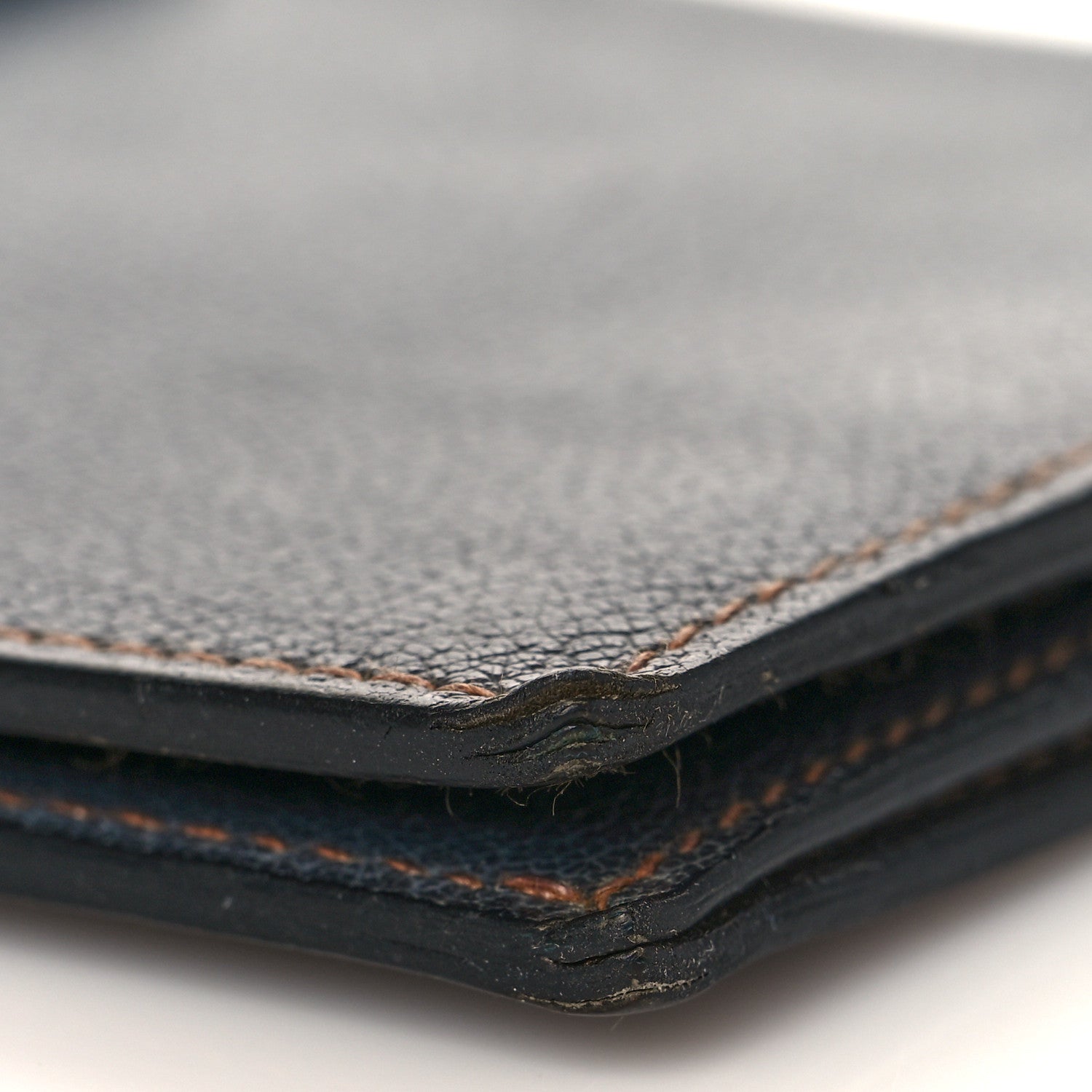 Hermes Buffle Dimitri Long Wallet Bleu Thalassa 9 of 12