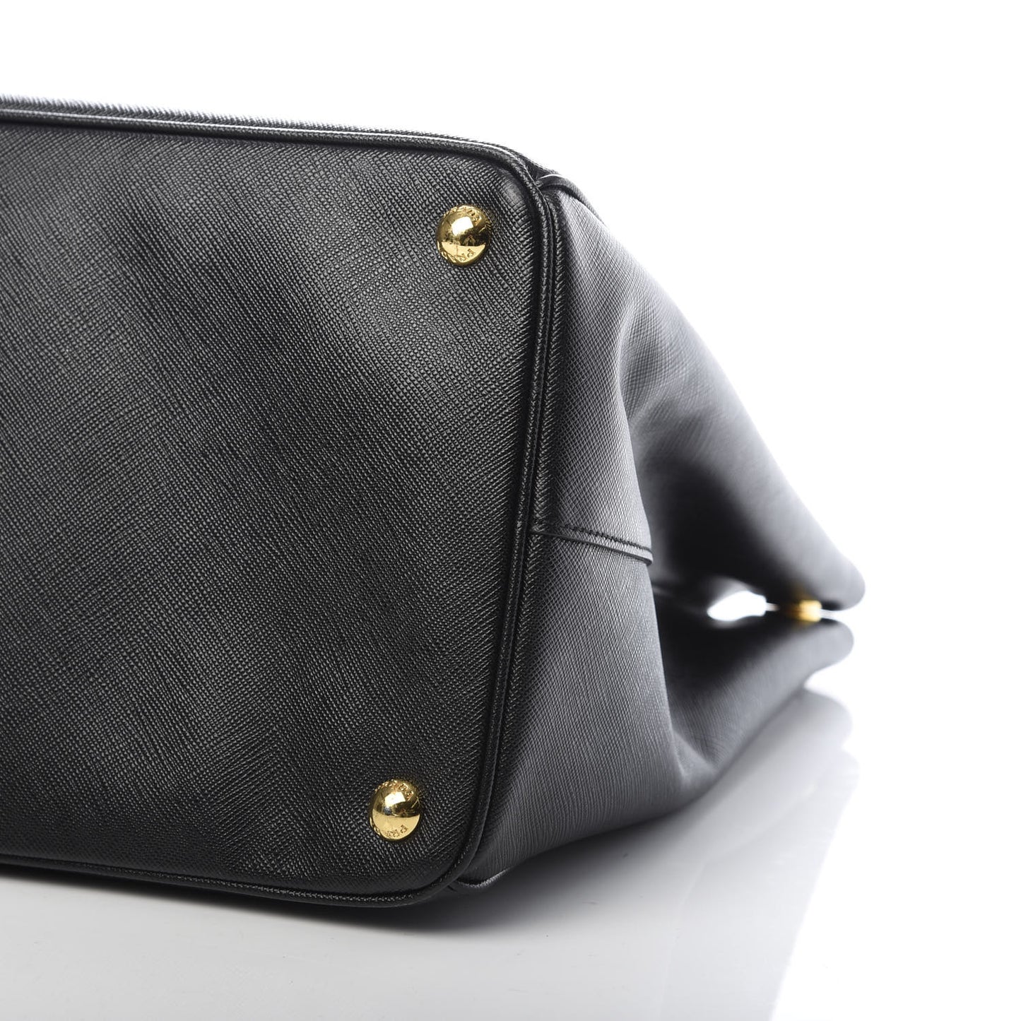 Saffiano Lux Large Tote Black