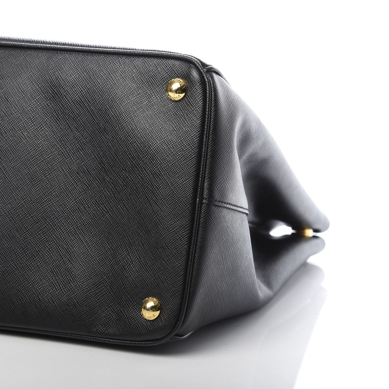 Prada Saffiano Lux Large Tote Black 10 of 11