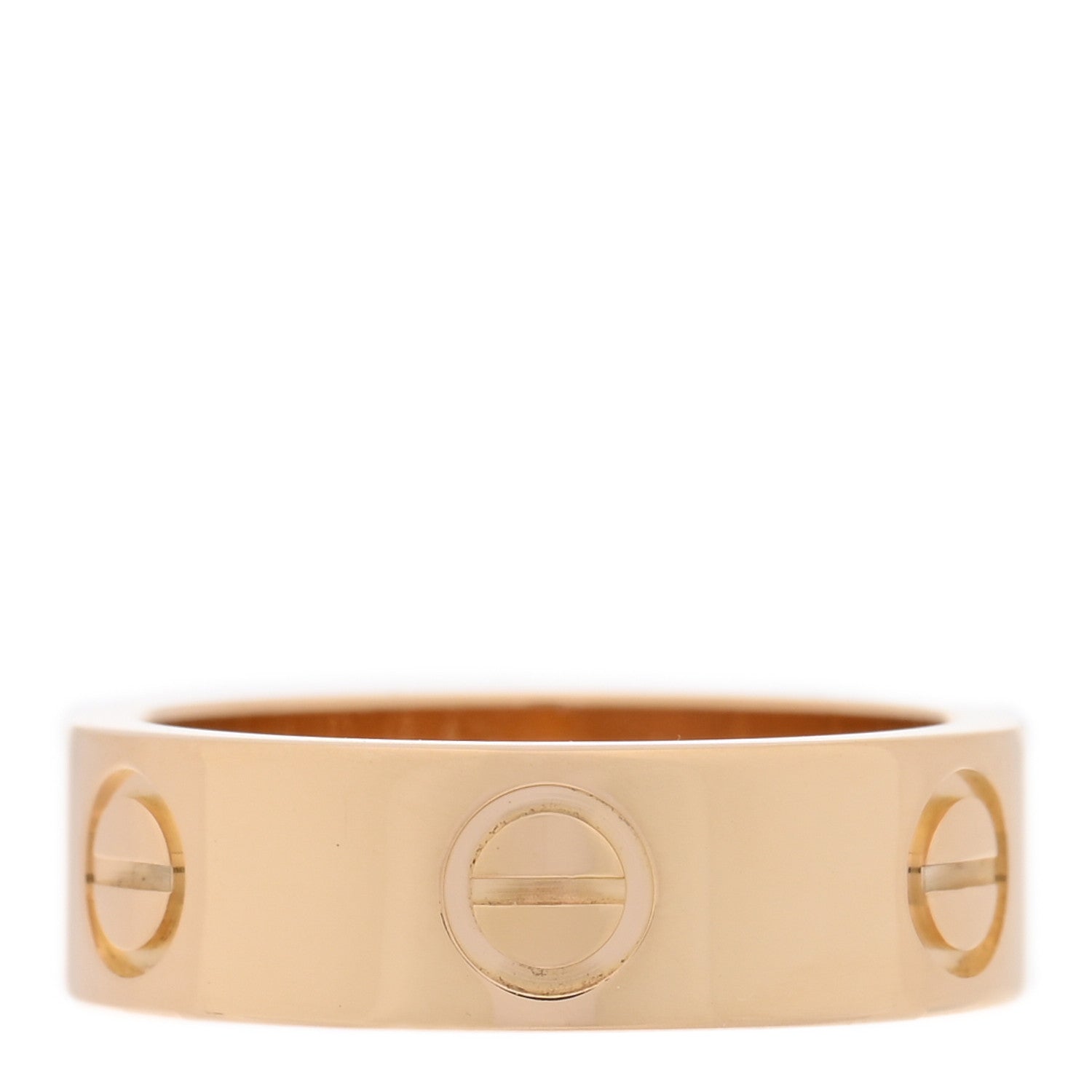Cartier 18K Yellow Gold 5.5mm LOVE Ring 49 4.75 1 of 4