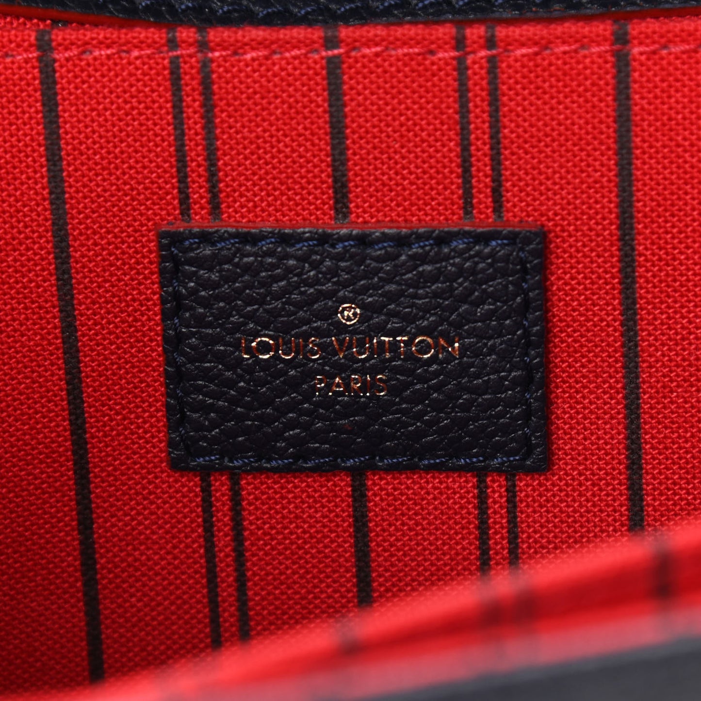 Empreinte Pochette Metis Marine Rouge