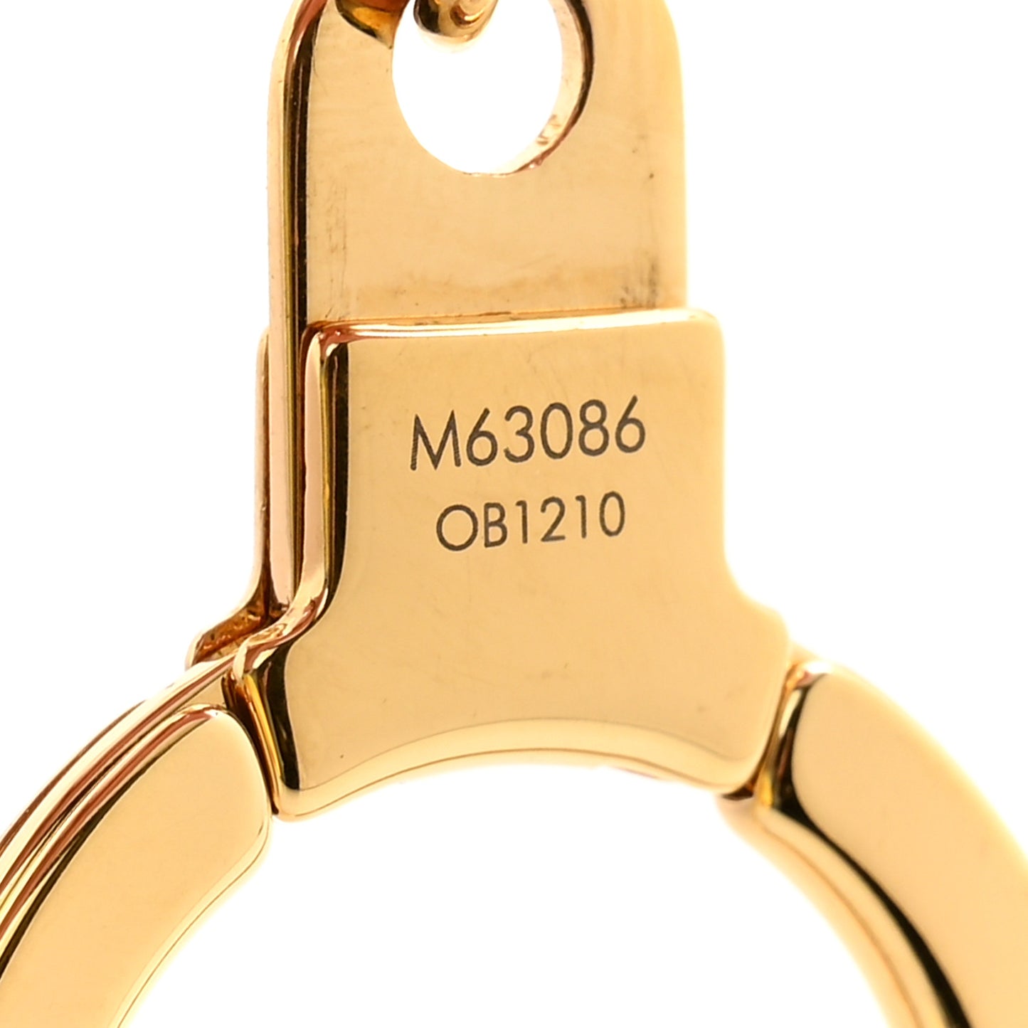 Brass Monogram Blooming Flowers Bag Charm Key Holder Rose Ballerine