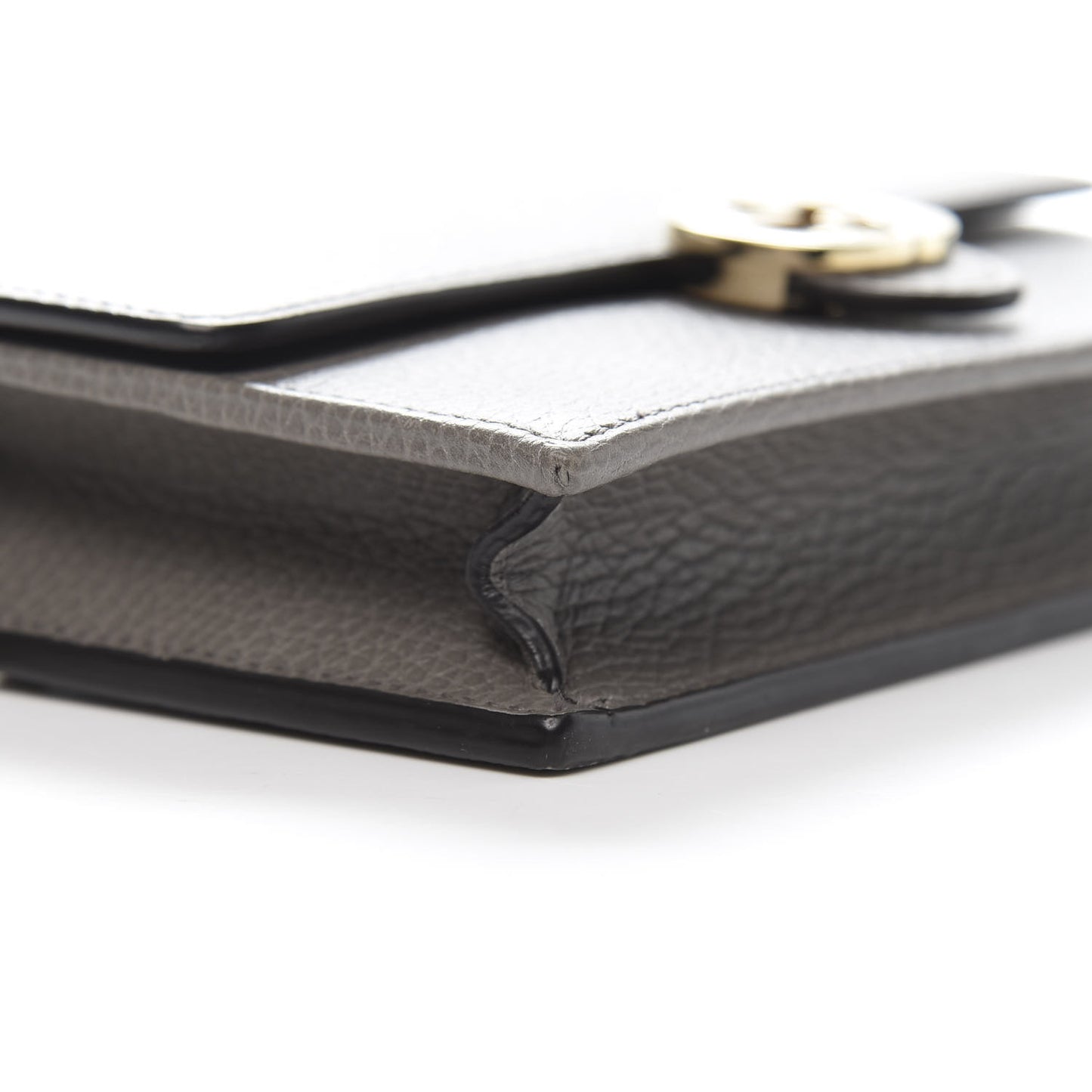 Dollar Calfskin Interlocking G Chain Wallet Loess