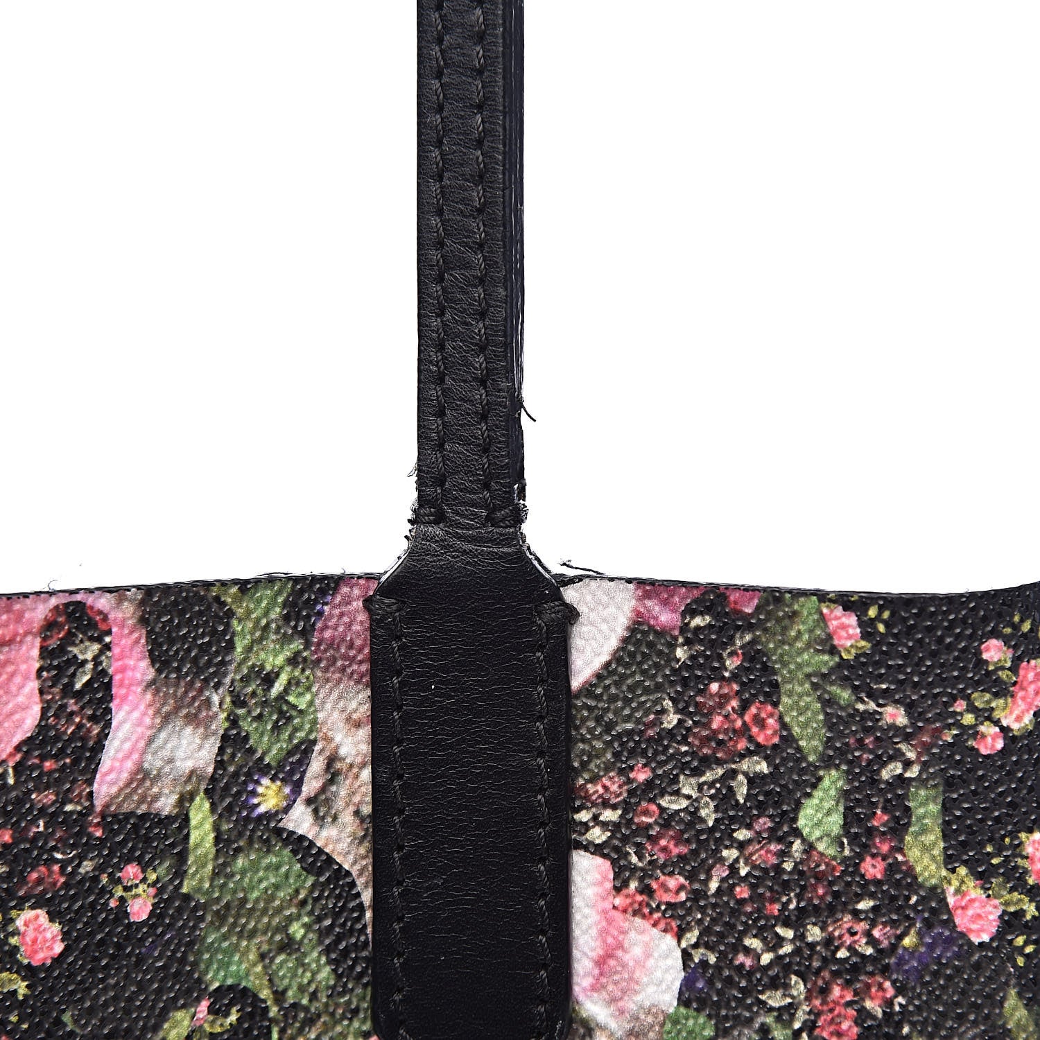 Givenchy Textured Coated Canvas Roses Camouflage Print Large Antigona Tote Black 13 of 18