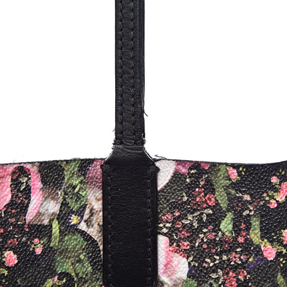 Givenchy Textured Coated Canvas Roses Camouflage Print Large Antigona Tote Black 13 of 18