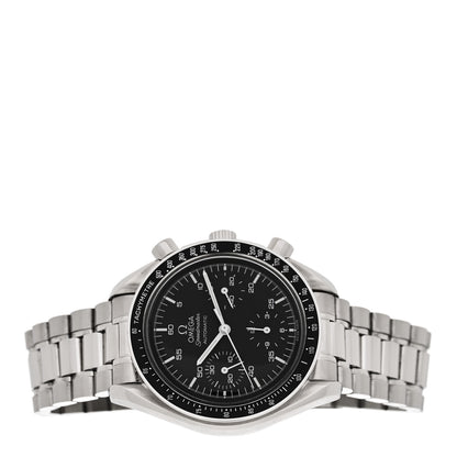 Omega Stainless Steel 39mm Speedmaster Chronograph Automatic Watch Black 3510.50.00 2 of 4