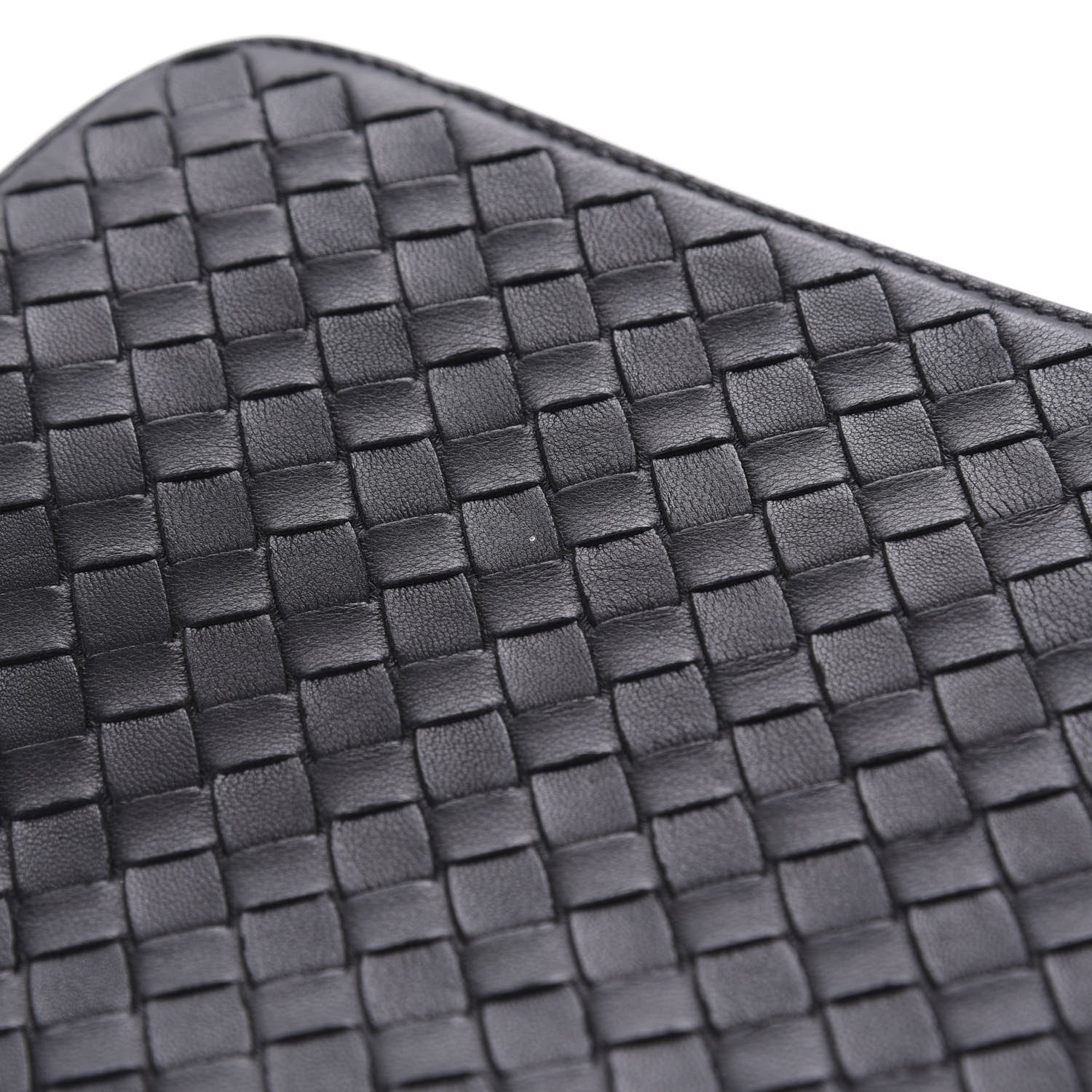 Bottega Veneta Nappa Intrecciato Chain Wallet Black 8 of 10