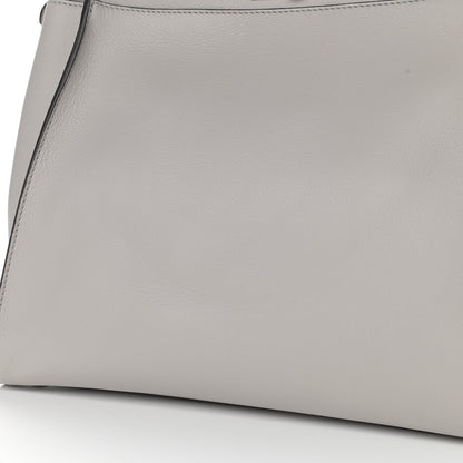Fendi Vitello Dolce Shiny Nappa Large Peekaboo Iconic Satchel Grey 13 of 13