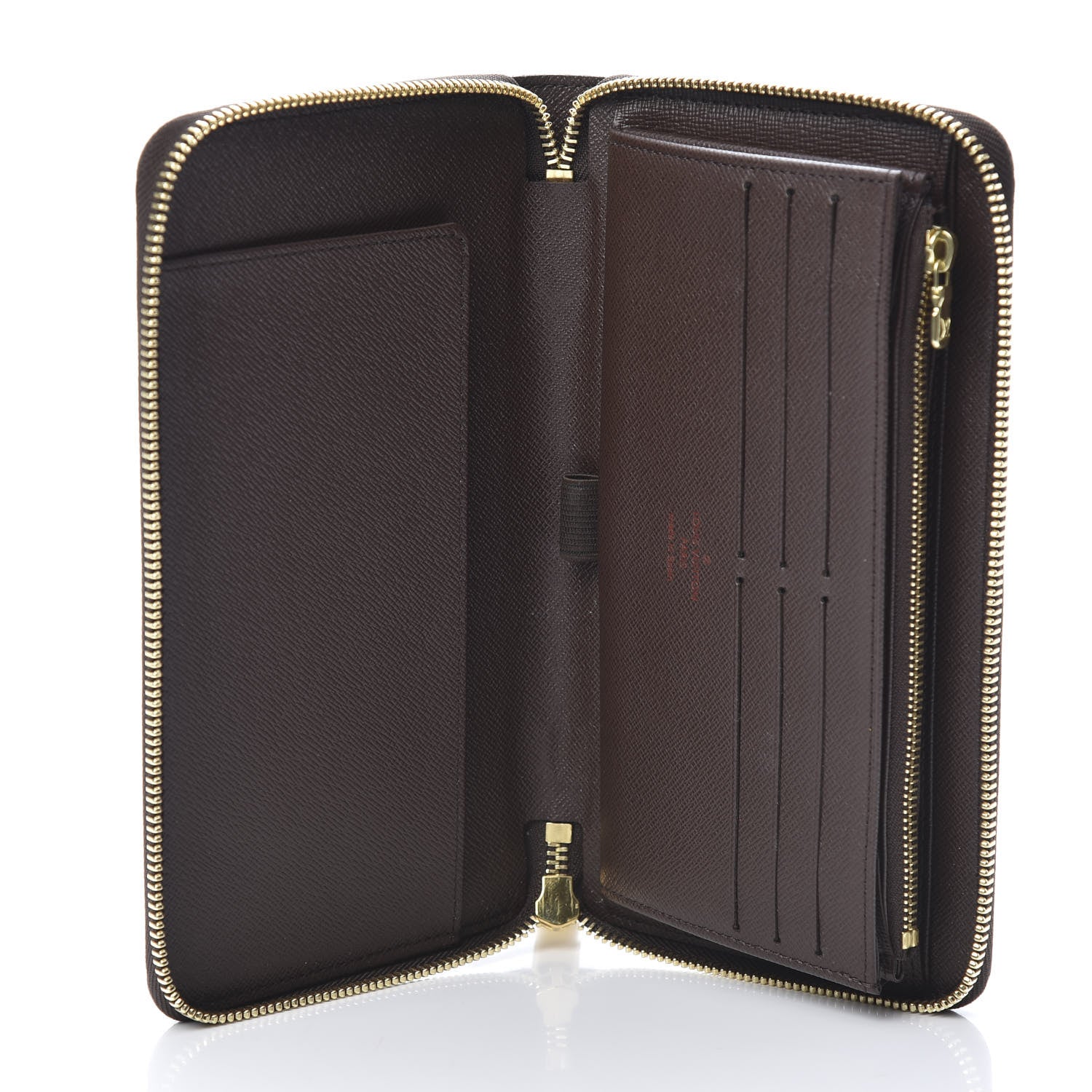 Louis Vuitton Damier Ebene Zippy Organizer Wallet 5 of 7