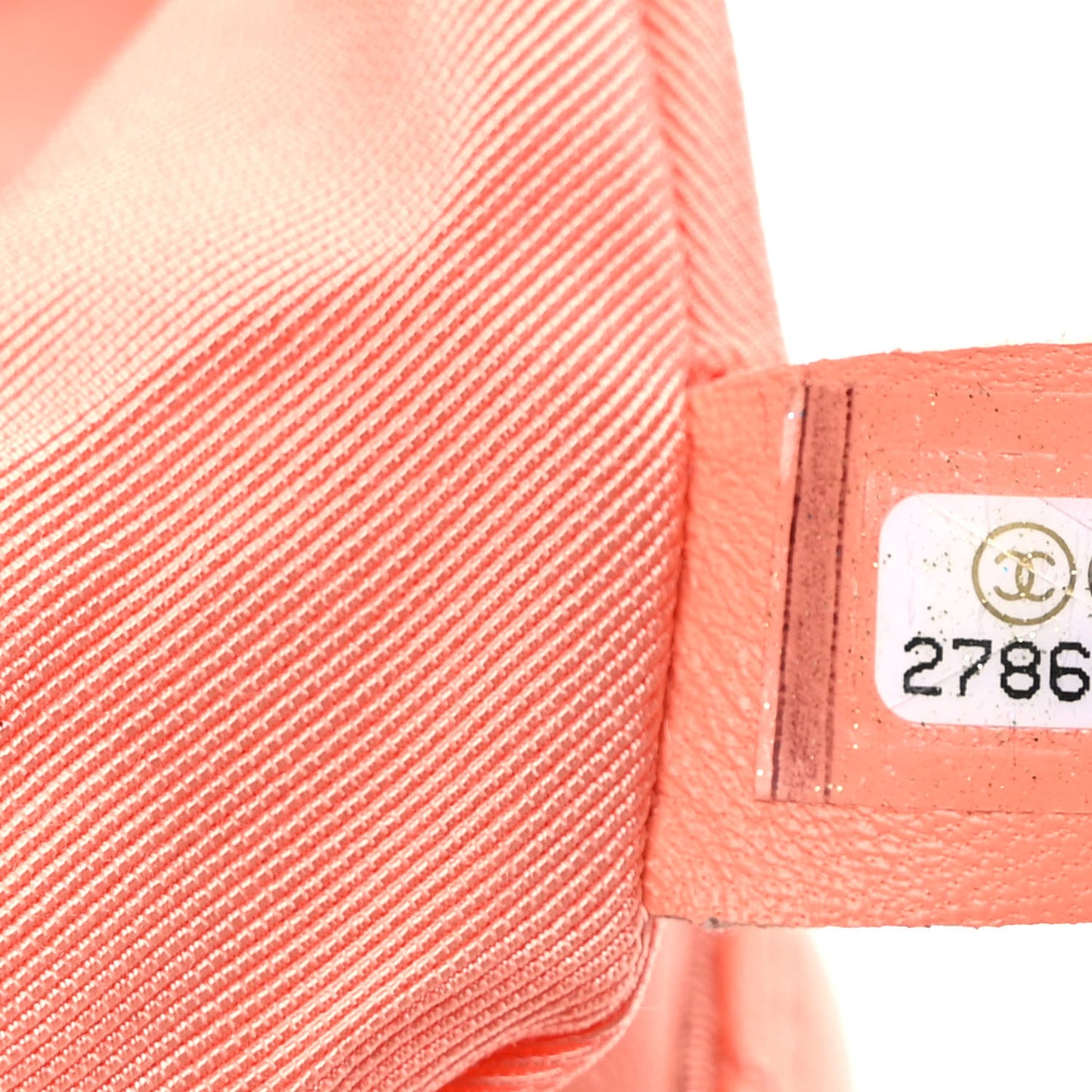 Lambskin Quilted Bi Waist Bag Fanny Pack Orange