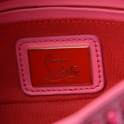 Christian Louboutin Calfskin Spiked Sweety Charity Crossbody Bag Pink 6 of 10