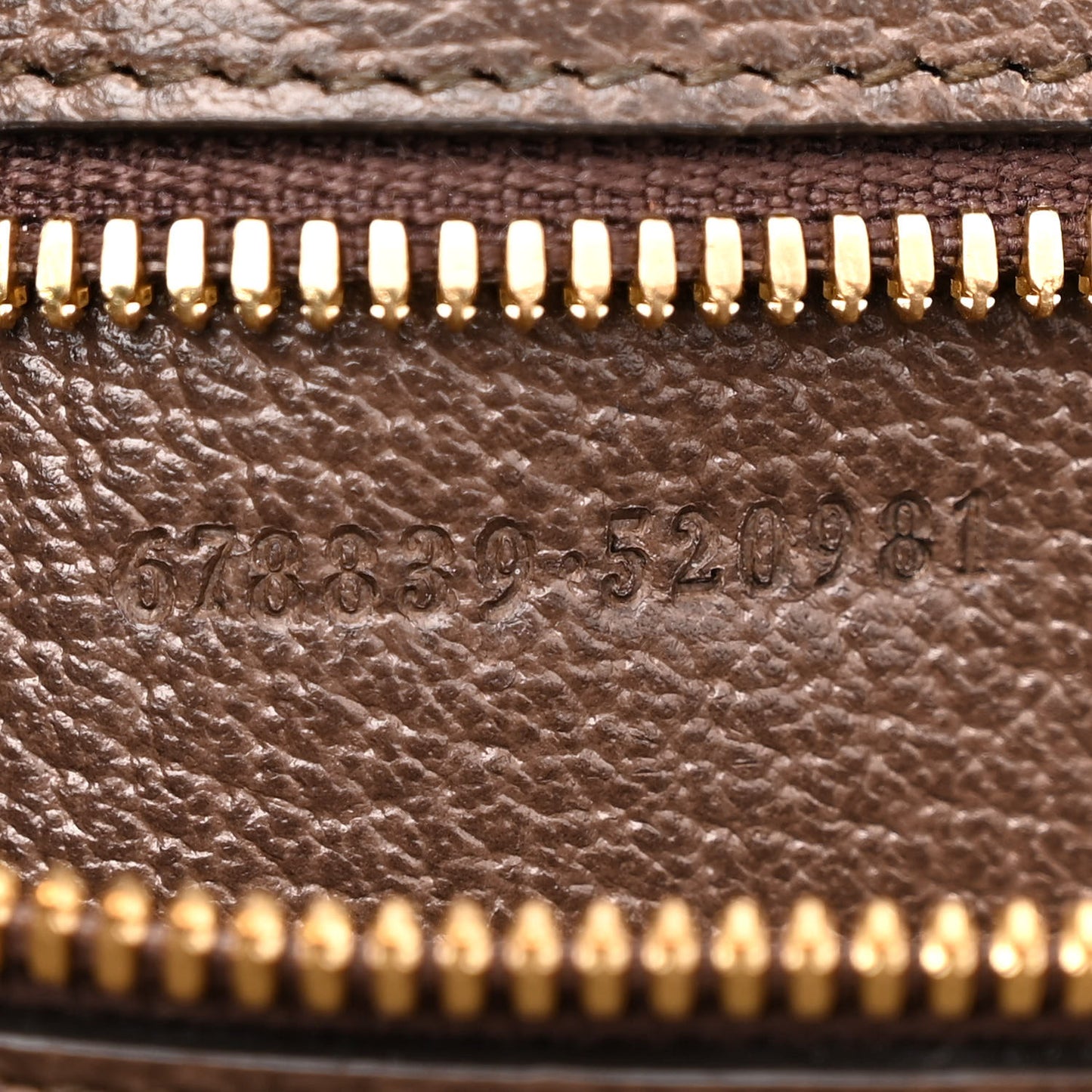 Monogram Jumbo GG Textured Dollar Calfskin Web Tote Bag Camel Ebony New Acero