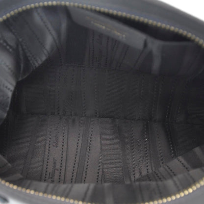 FASHIONPHILE SALVATOREFERRAGAMOSoftCalfWGanciniClutchCharcoal 9 of 9