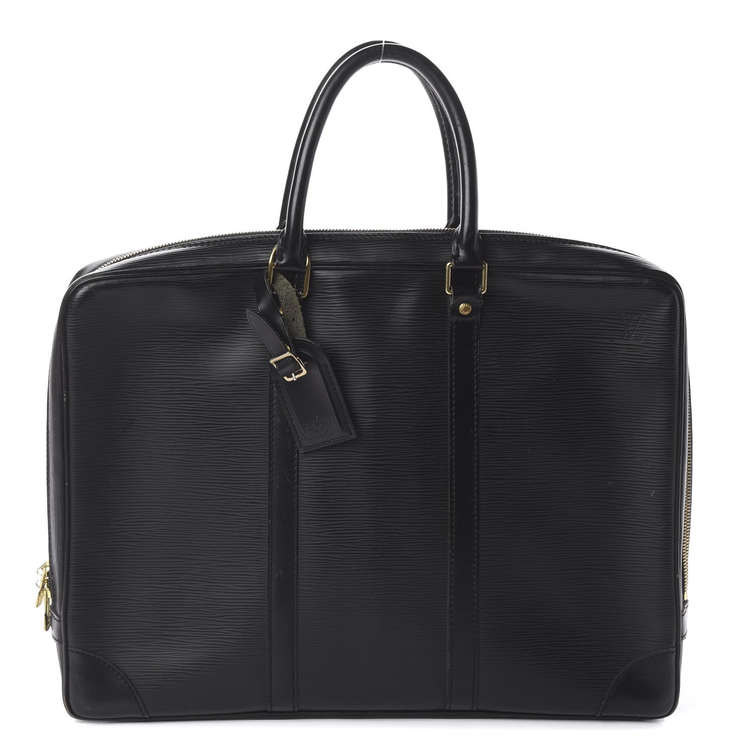 Louis Vuitton Epi Porte-Documents Voyage Briefcase Black 1 of 8