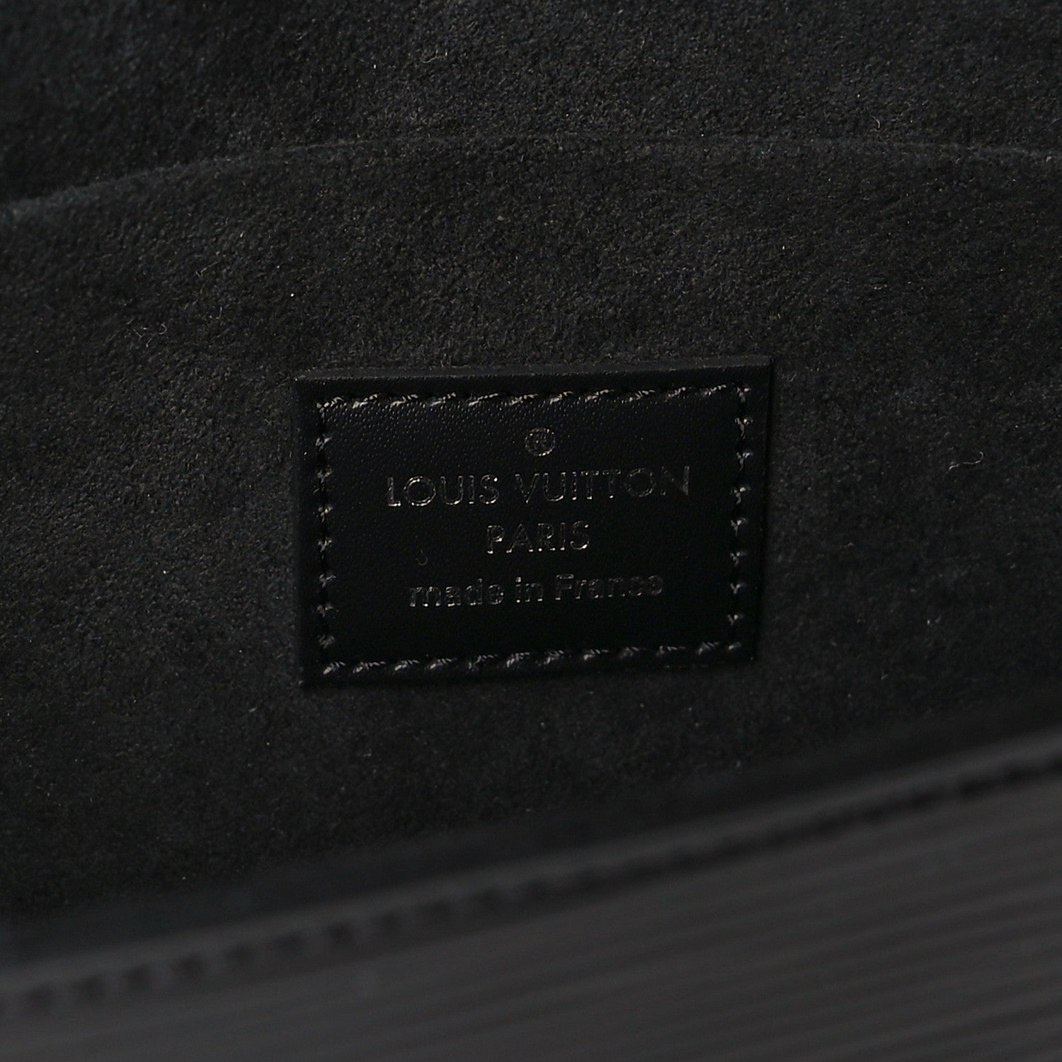 Louis Vuitton Epi Pochette Felicie Black 7 of 9