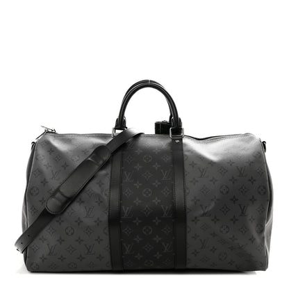Louis Vuitton Reverse Monogram Eclipse Keepall Bandouliere 50 1 of 13