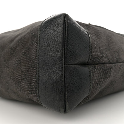 Gucci Nylon Calfskin Monogram Tall Tote Dark Brown 10 of 17