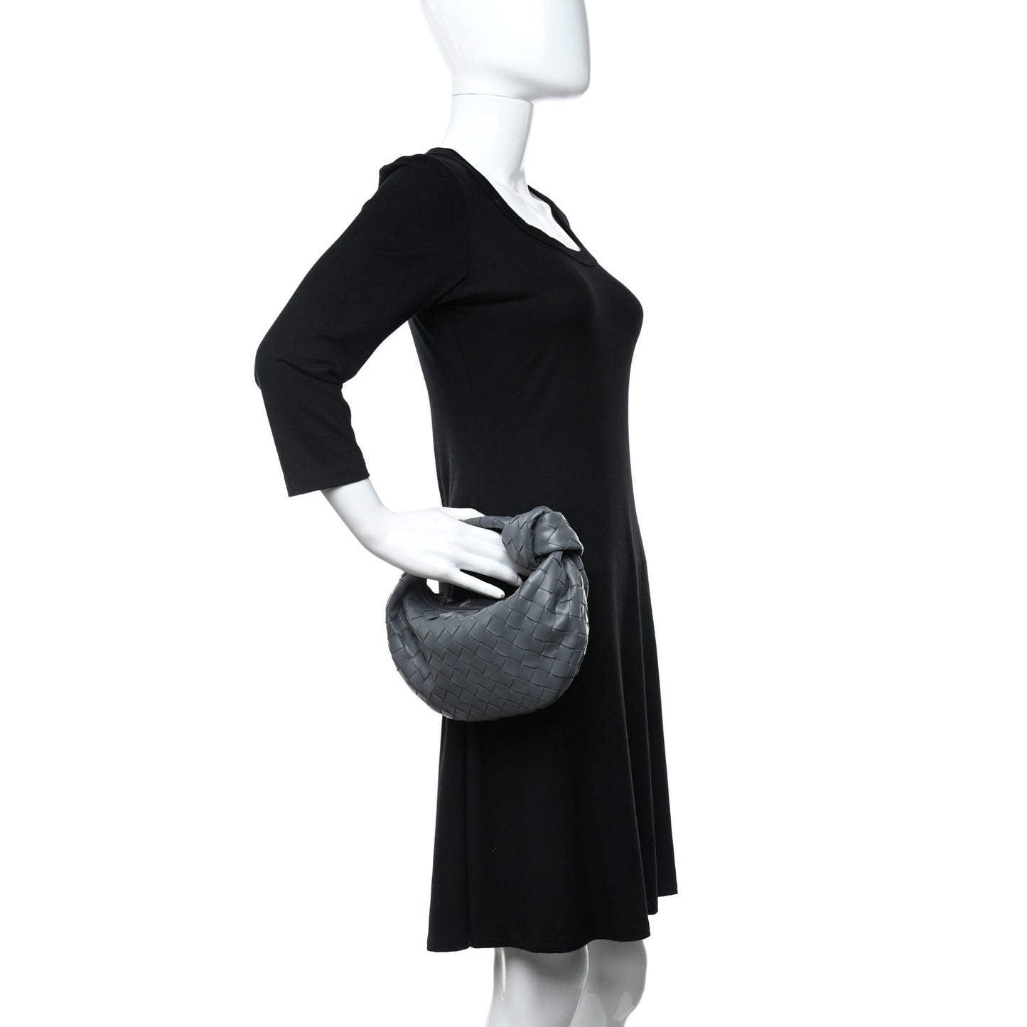 Nappa Intrecciato Mini Jodie Thunder