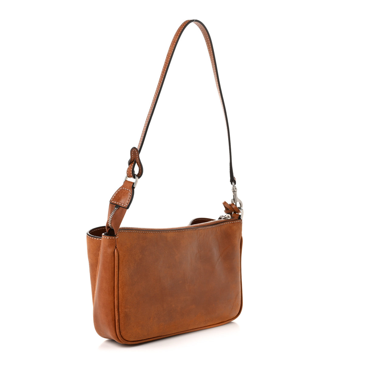 Vegetable Tanned Lambskin Rodeo Sling Pochette Tan Cowboy