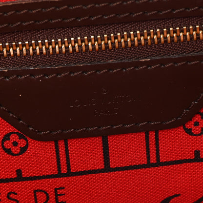 Louis Vuitton Damier Ebene Neverfull MM 6 of 13