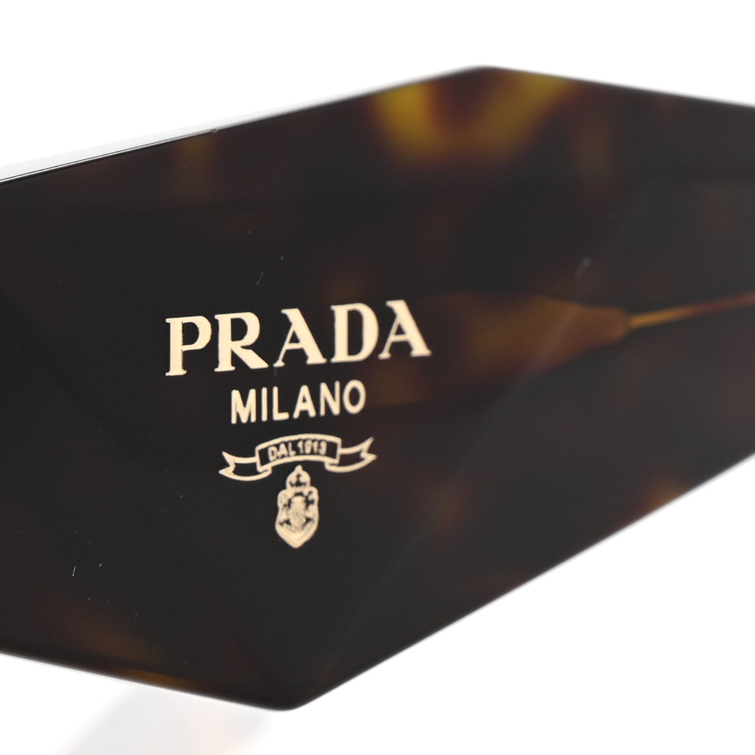 Prada Acetate Symbole Sunglasses SPR 17W Honey Tortoise 7 of 7
