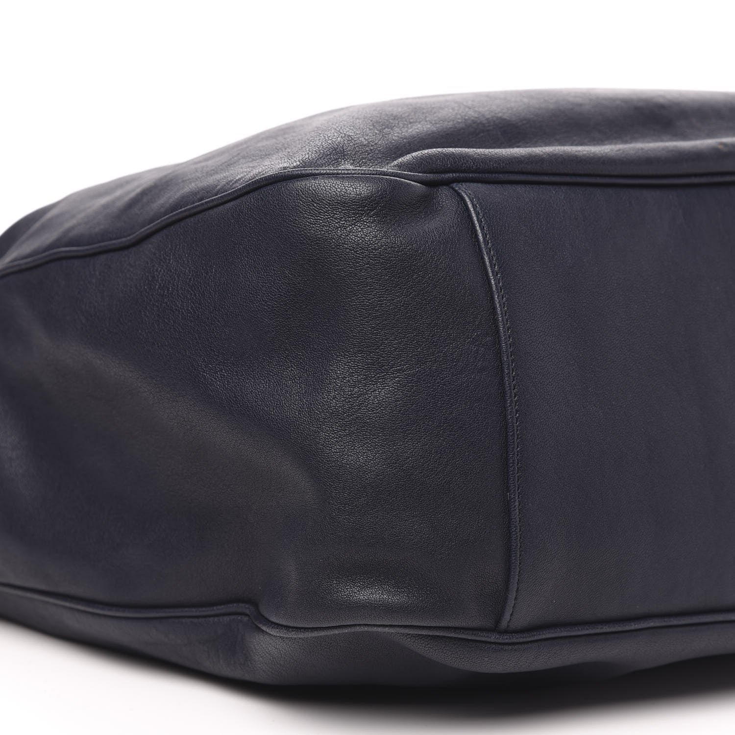 Saint Laurent Goatskin Large Roady Hobo Navy 8 of 13
