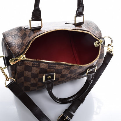 Louis Vuitton Damier Ebene Speedy Bandouliere 25 6 of 10